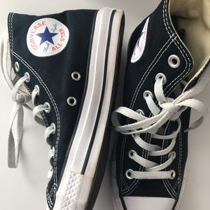 Black High Top Converse